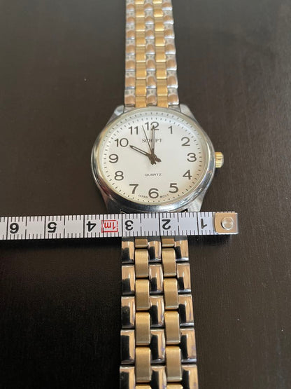 J-axis script Analog Quartz Men