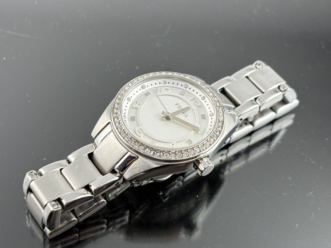 Analog Quartz Women Women Fossil Watch Women'S Battery Replaced
