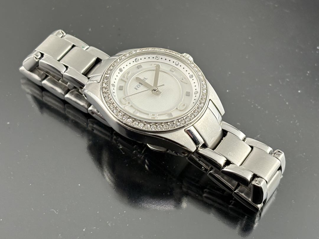 Analog Quartz Women Women Fossil Watch Women'S Battery Replaced
